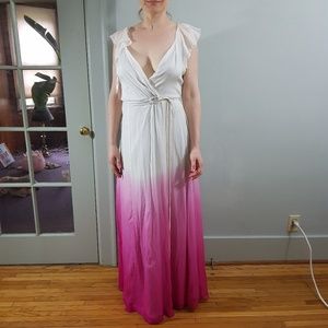 DVF pink ombre dress